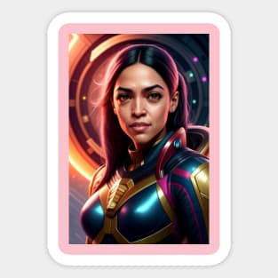 THE SQUAD-AOC Sticker